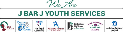 J Bar J Youth Services logo and information